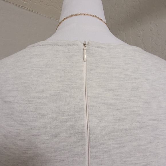 Anthropologie Dolan Left Coast Sabado Dress Asymmetrical in Gray Jersey - Picture 10 of 16